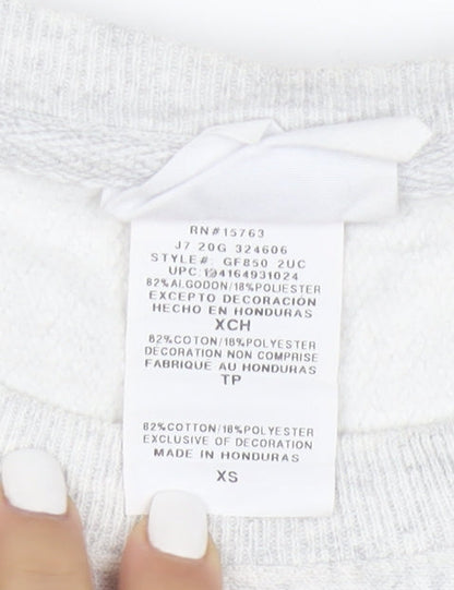 Champion Men's Grey XS Reverse Weave Crew Neck Sweatshirt