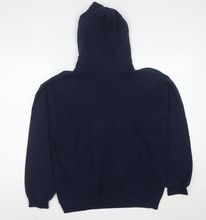 Gildan Heavy Blend Women's Navy Red Sox Pullover Hoodie Size M
