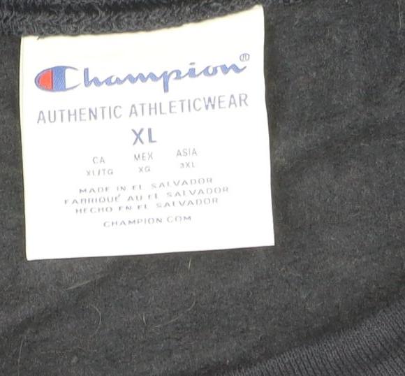 Champion Men's Blue XL Pullover Sweatshirt UCI Logo Crew Neck