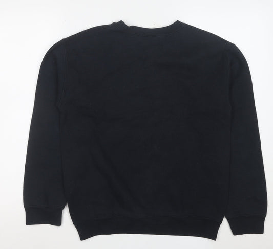 Gildan Men's Black Spartans Softball Sweatshirt Size S Pullover