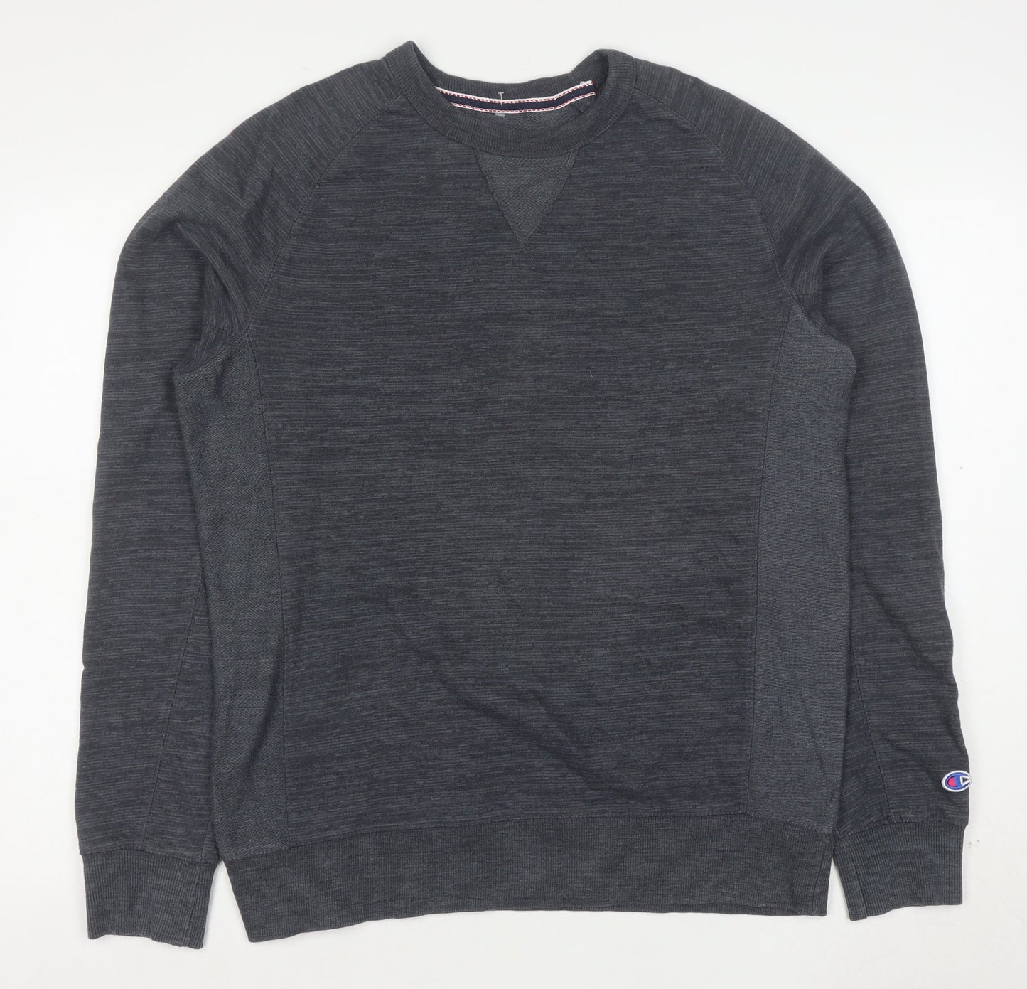 Champion Men's Grey Medium Crew Neck Pullover Sweatshirt