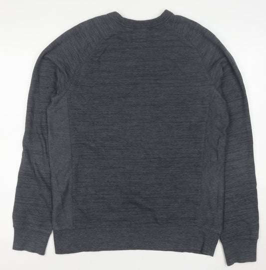 Champion Men's Grey Medium Crew Neck Pullover Sweatshirt
