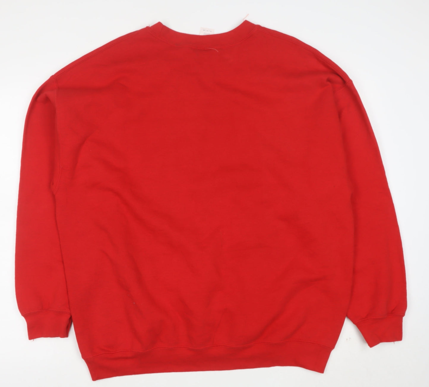 Gildan Men Red XL Heavyweight Winterset Iowa Graphic Sweatshirt