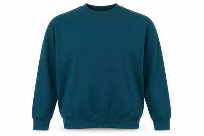 Fruit of the Loom Men's Green Pullover Fleece Sweatshirt Size L