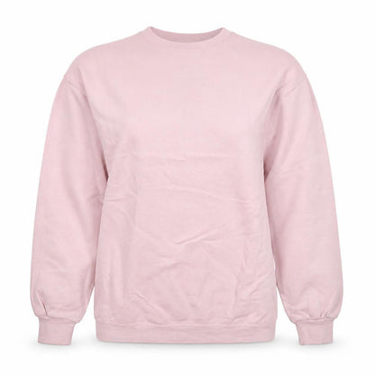 Jerzees Women's Pink Floral Cowboy Boots Graphic Sweatshirt L