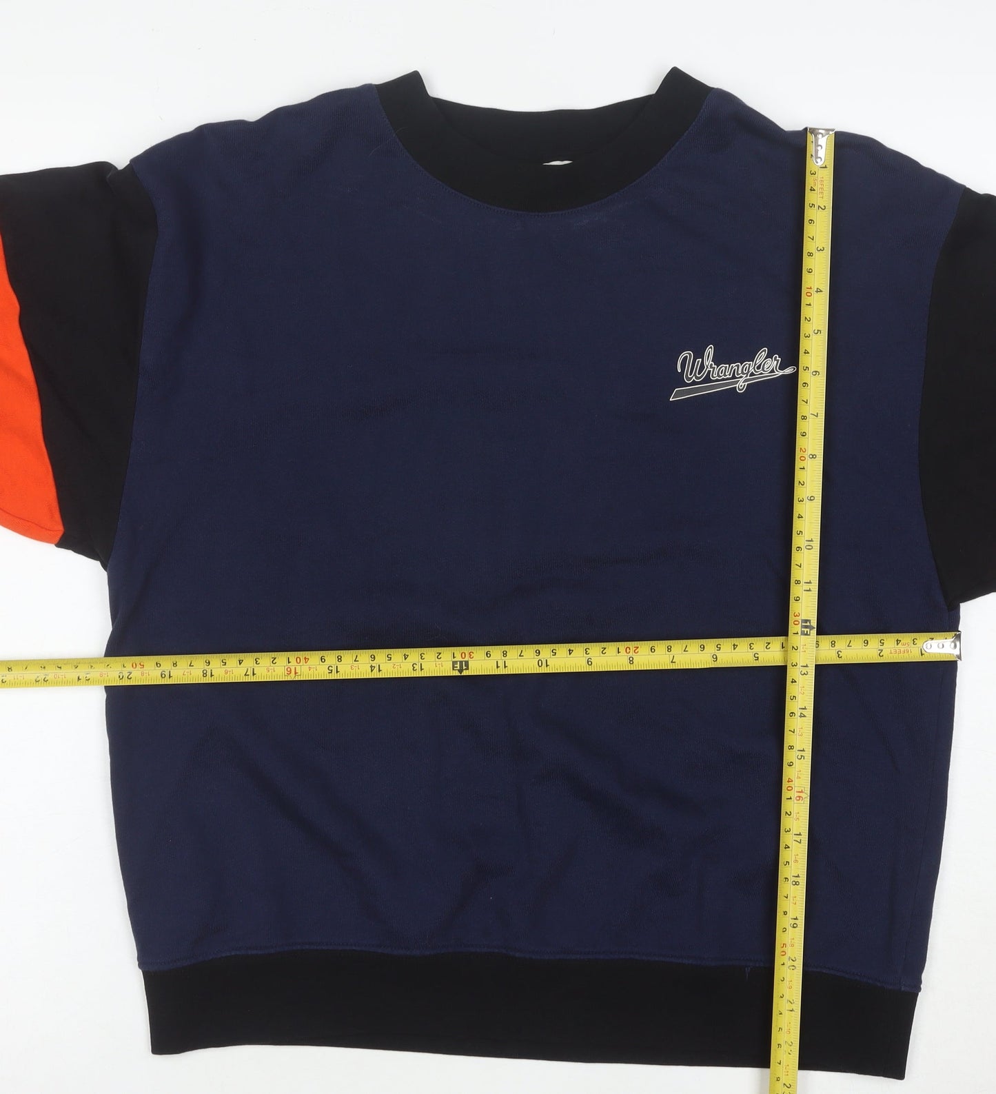 Wrangler Men's Multicoloured Sweatshirt S Crew Neck Pullover