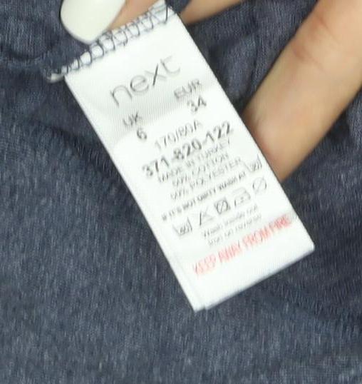 Next Women’s Blue Coca-Cola Long Sleeve Crew Neck T-Shirt Size 12