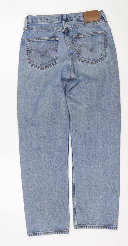 Levi's Premium Women's Blue Straight High Rise Jeans W26 L30