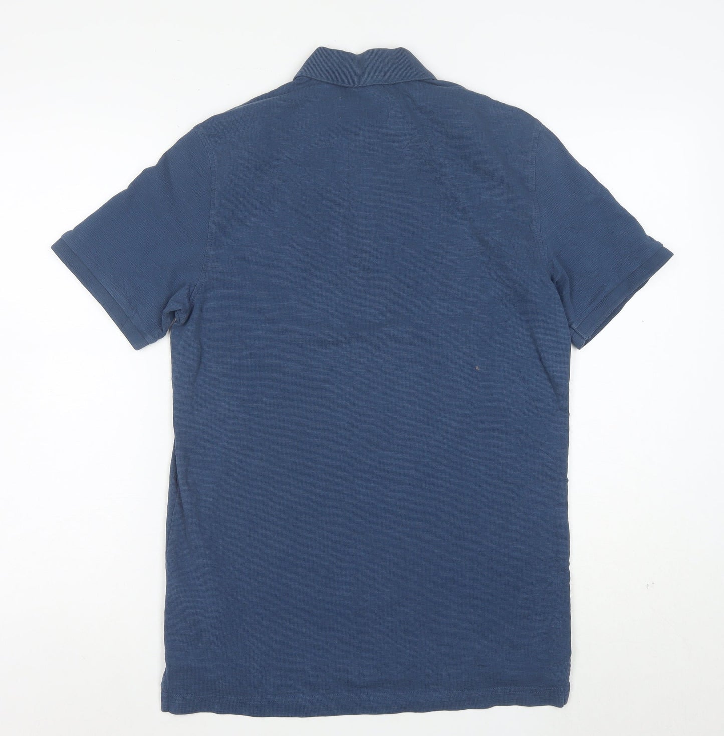 Original Penguin Men's Blue Cotton Polo Shirt M Regular Fit