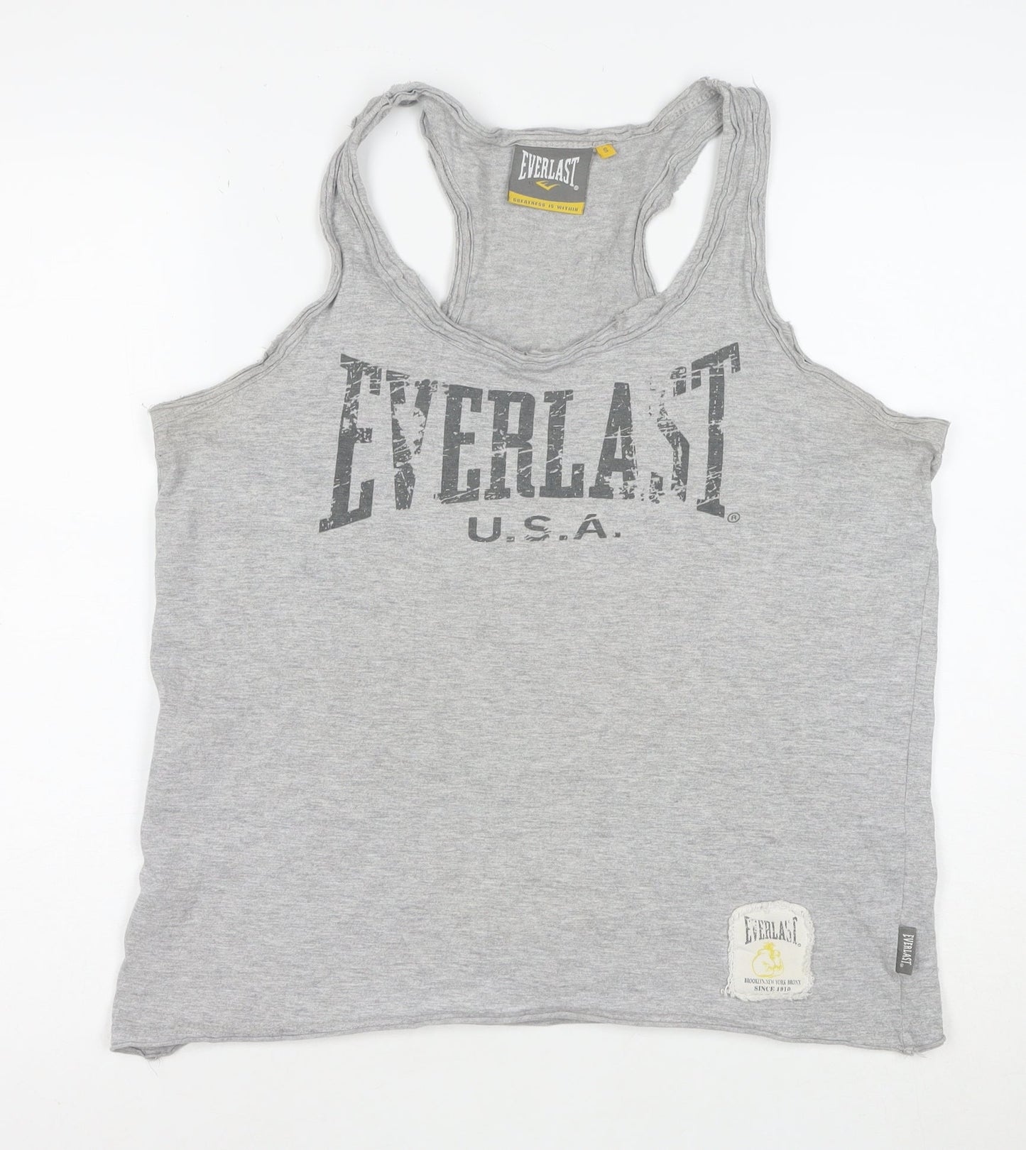 Everlast Men's Grey Sleeveless Athletic T-Shirt Size S