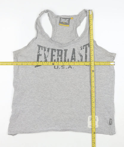 Everlast Men's Grey Sleeveless Athletic T-Shirt Size S