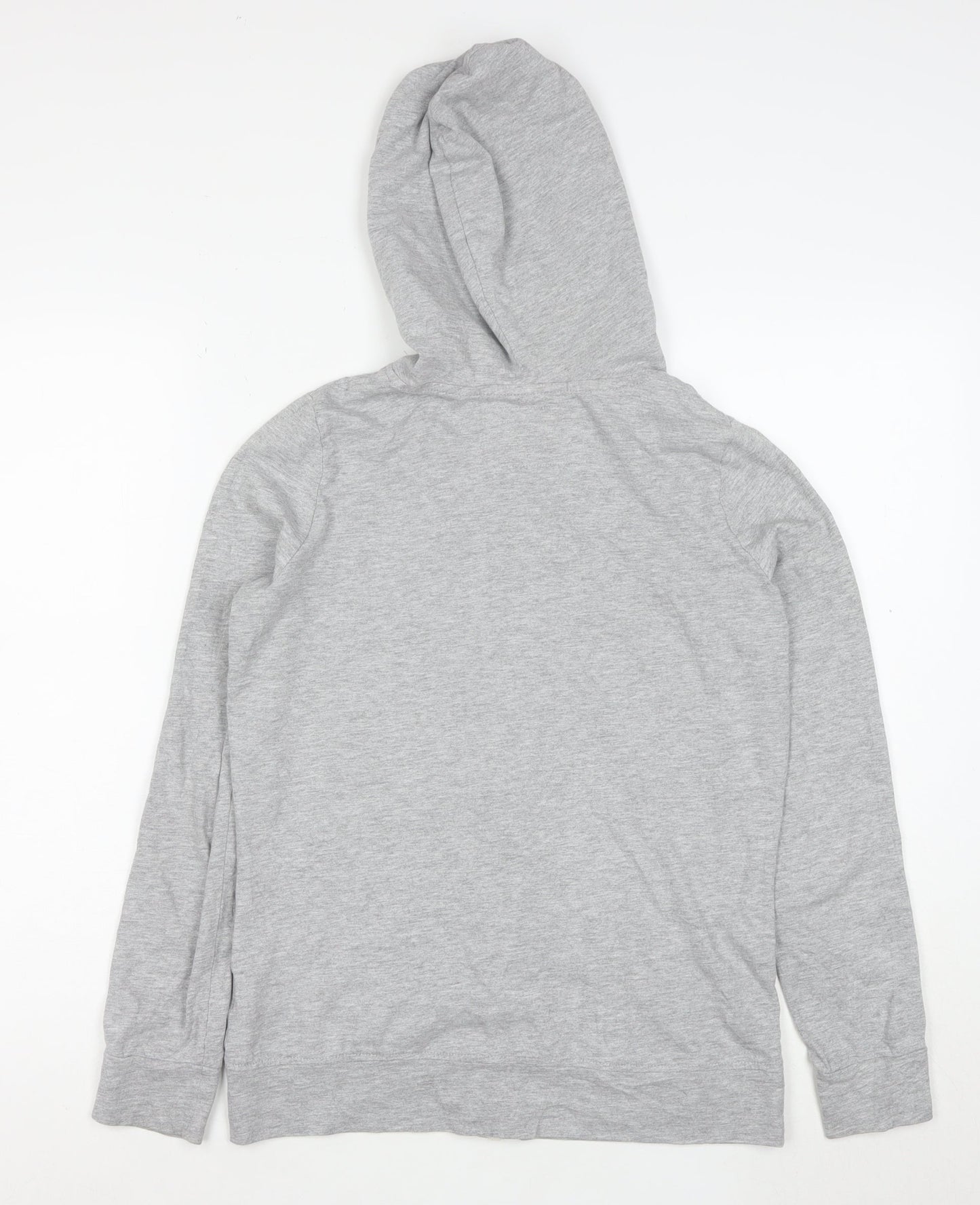 Peter Storm Womens Grey Full Zip Hoodie Size 10 Cotton Blend