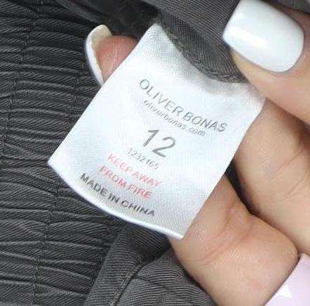 Oliver Bonas Women Grey Wide-Leg Viscose Culottes Size 12