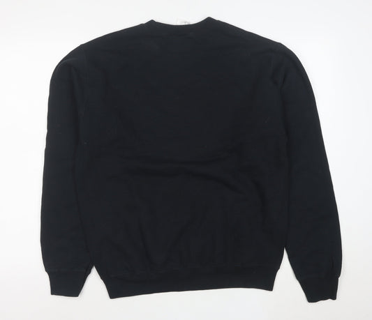 ATC Men's Black Cheerleading Sport Graphic Pullover Sweatshirt M