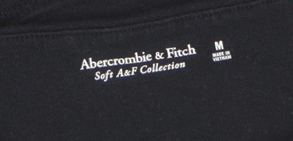 Abercrombie & Fitch Womens Black Long Sleeve Bodysuit Size M