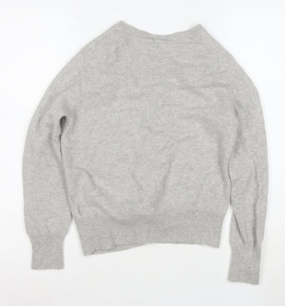 Marks and Spencer Women’s Grey 100% Cashmere Cardigan Size 10