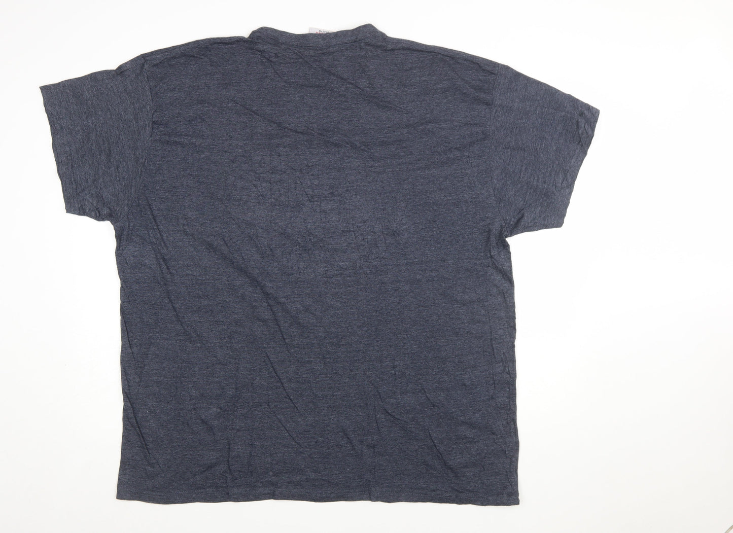 Northern Lifestyles Men's Blue Montreal Canada Graphic T-Shirt 2XL