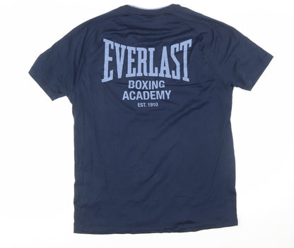 Everlast Men’s Blue Regular Fit Sports Graphic T-Shirt M