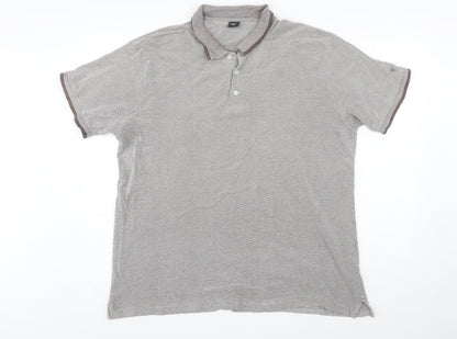 Cotton Traders Men's Hazelnut Brown XL Cotton Polo Shirt