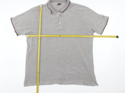 Cotton Traders Men's Hazelnut Brown XL Cotton Polo Shirt