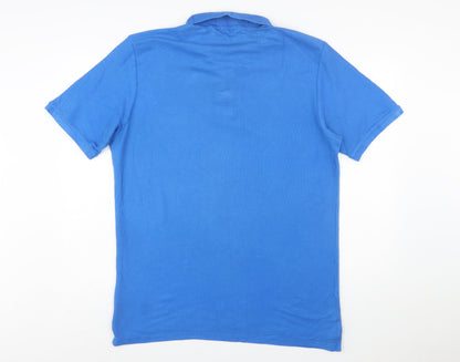 Calvin Klein Men’s Blue Golf Polo Shirt Size L Regular Fit