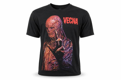 Primark Stranger Things Vecna Black Cotton T-Shirt Men L