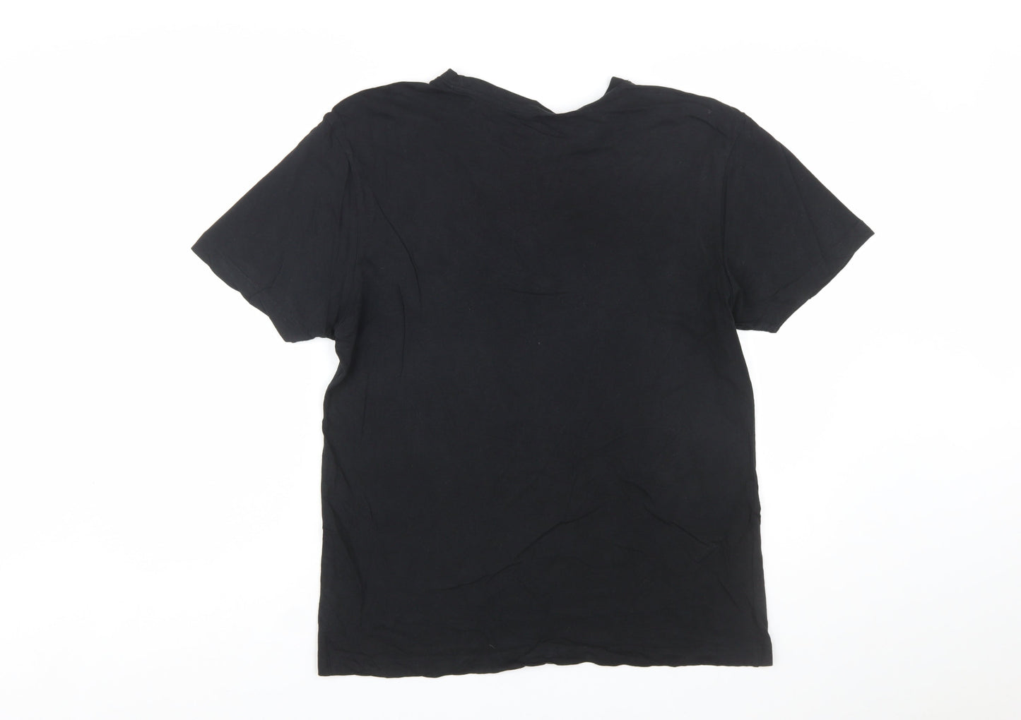Primark Stranger Things Vecna Black Cotton T-Shirt Men L