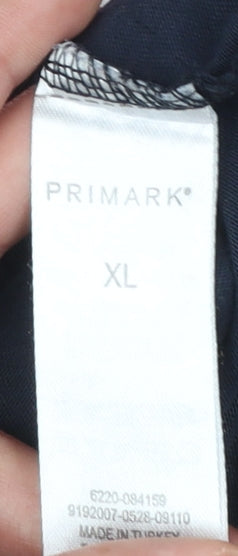 Primark Women’s Black NASA Logo Basic Cotton T-Shirt XL