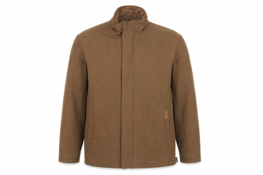 Bosideng Men's Brown XL Polyester Lined Full Zip Casual Jacket