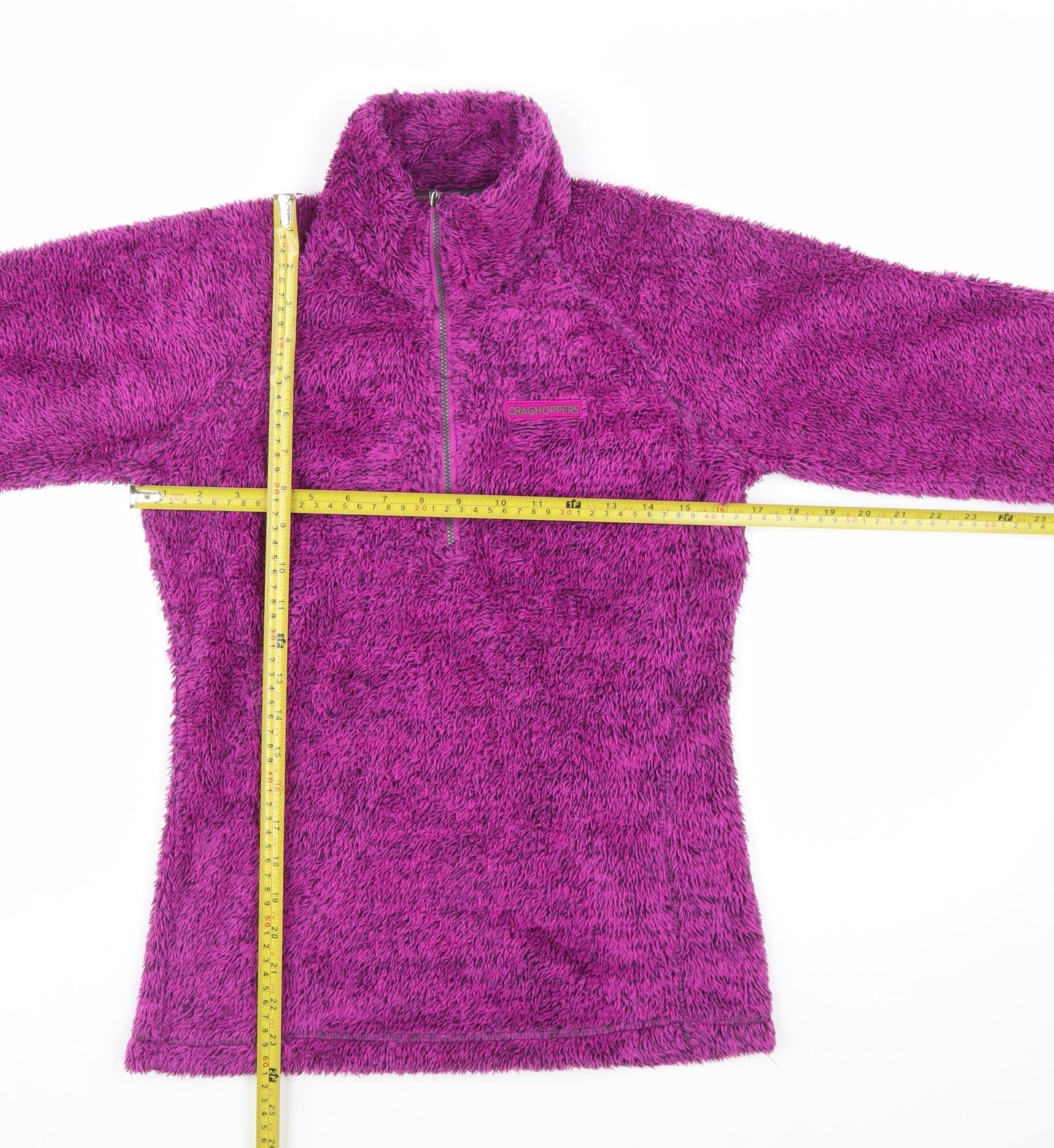 Craghoppers Women’s Purple Fleece Pullover Hoodie UK 8