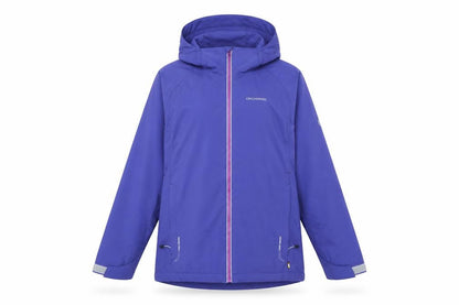 Craghoppers Women Purple Waterproof Hooded Rain Coat UK 12