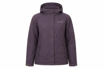 Vaude Women's Purple Waterproof Hooded Outdoor Jacket XS