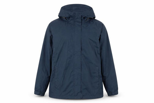 Hi Gear Women's Navy Waterproof Hooded Jacket Size 14