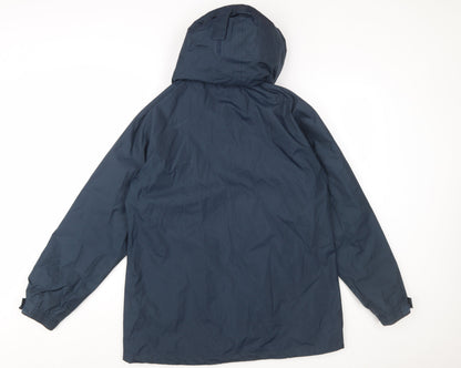 Hi Gear Women's Navy Waterproof Hooded Jacket Size 14