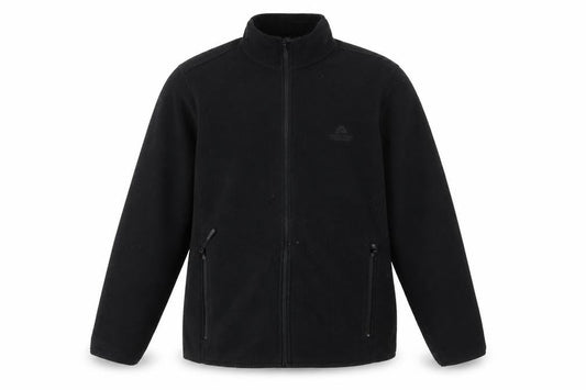 Ozark Trail Men's Black Fleece Full Zip Jacket Size L Outdoor Casual