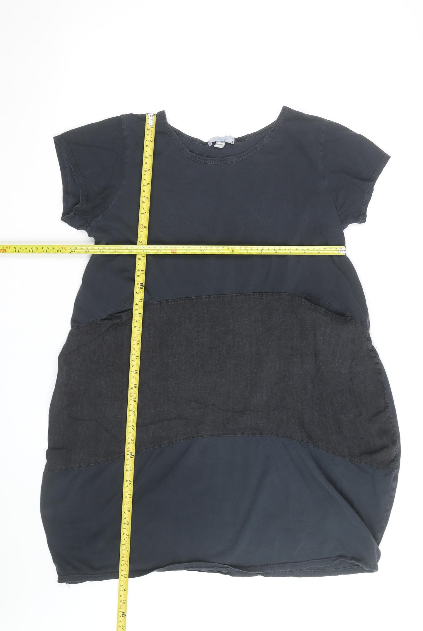 Blue Vanilla Women’s Black Knee Length Shift Dress Size M