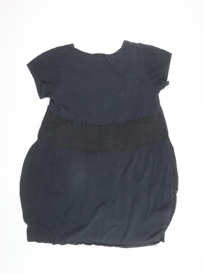 Blue Vanilla Women’s Black Knee Length Shift Dress Size M