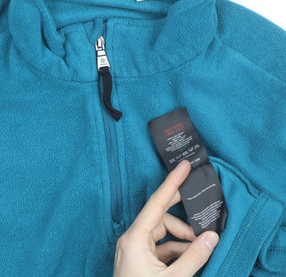 TOG24 Women's Blue 1/4 Zip Fleece Pullover Size 20