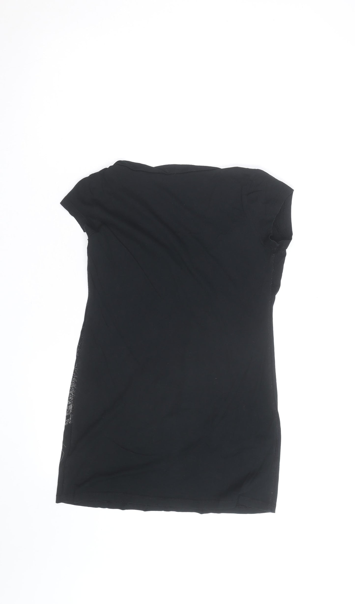 Gap Maternity Women’s Black XS V-Neck Floral Print T-Shirt
