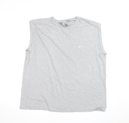 Nike Men's Grey 2XL Sleeveless Training Tank Top
