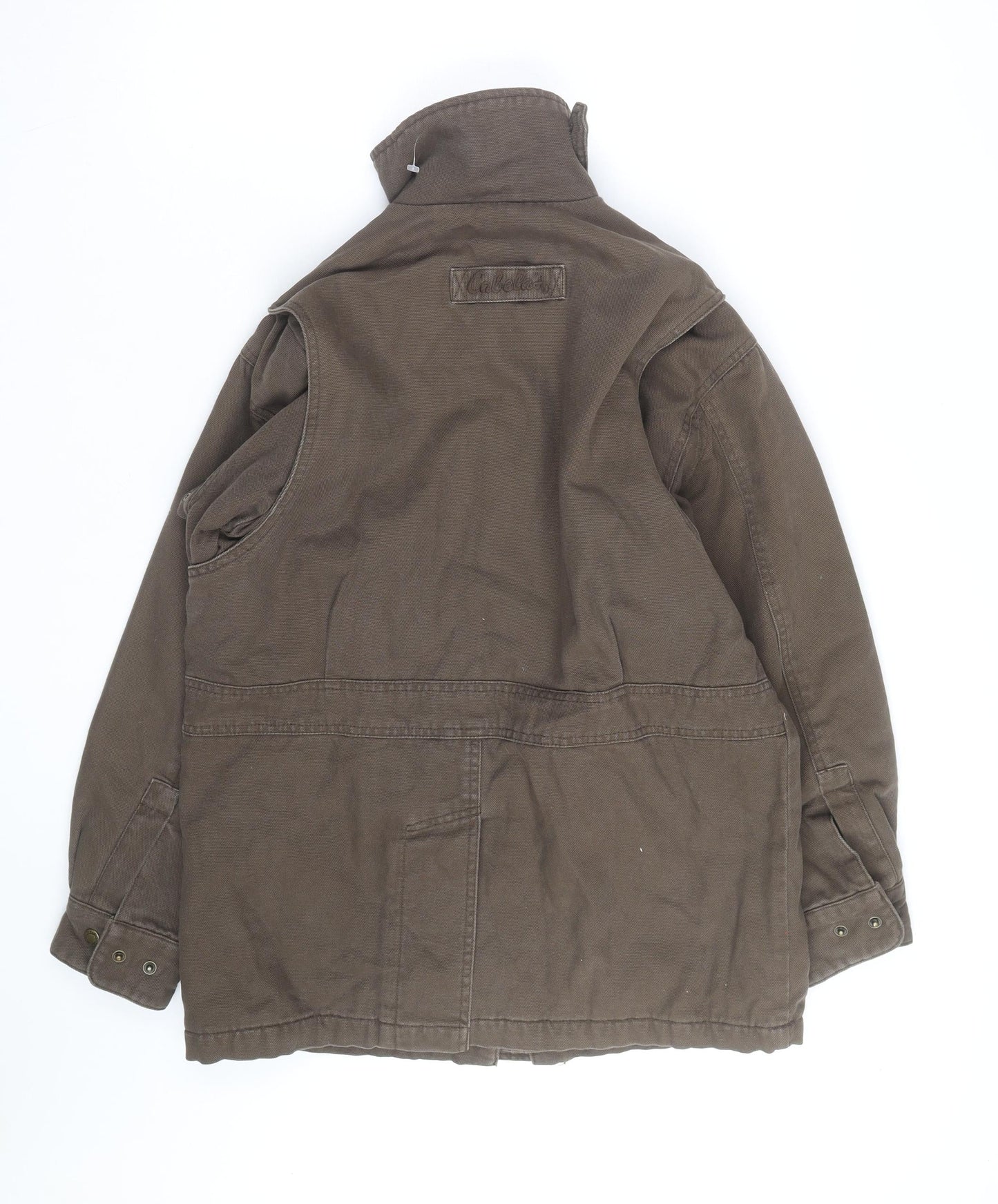 Cabela's Men Brown Cotton Sage Creek Field Jacket Size S
