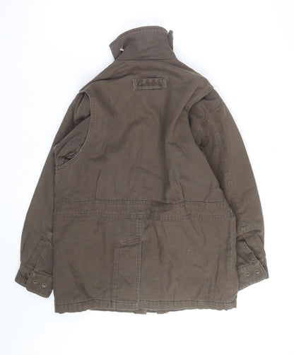 Cabela's Men Brown Cotton Sage Creek Field Jacket Size S