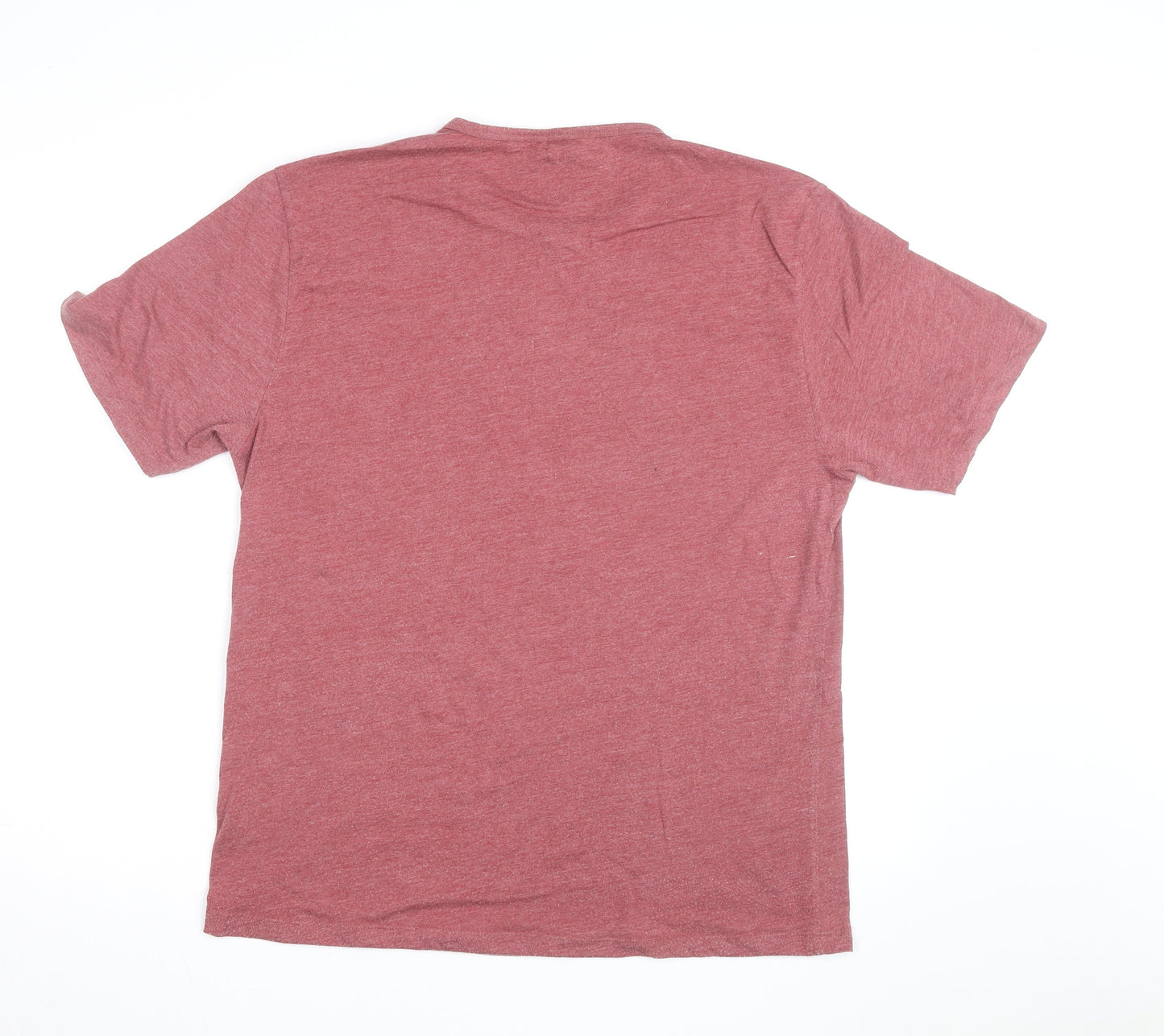 Tintin Men’s Red Graphic Print T-Shirt XL Cotton Blend