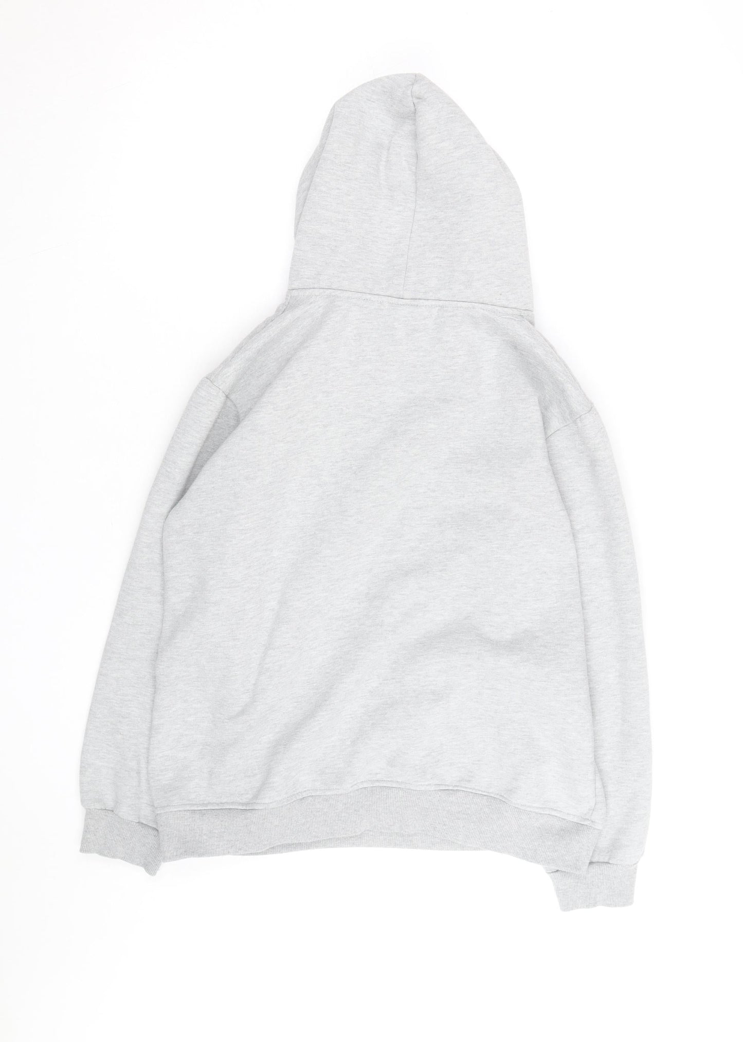 Champion Men's Grey XL Pullover Hoodie Embroidered Logo