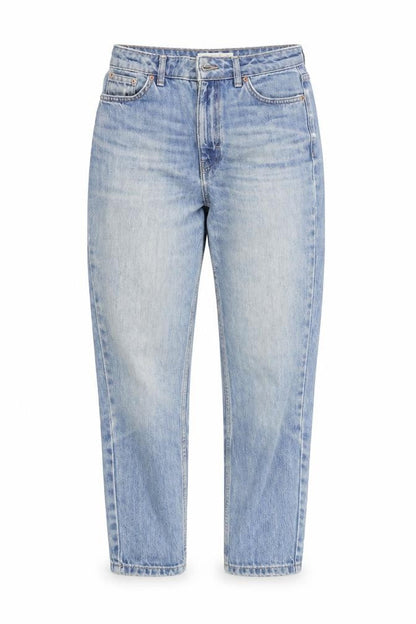 Topshop Women's Blue High Rise Mom Jeans Size 10 Regular Denim