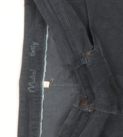 Mistral Women’s Blue Corduroy Straight Jeans Size 16