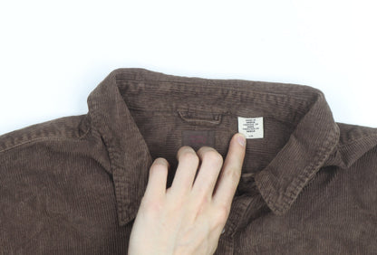 Levi's Men's Brown Corduroy Button Jacket Size L Casual