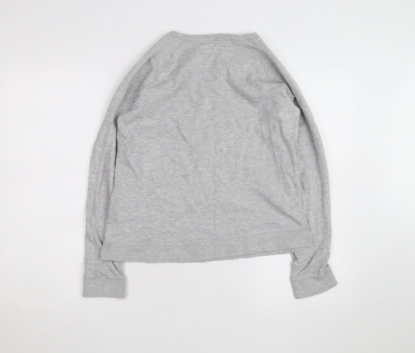 Jack Wills Women's Grey Crew Neck Sweatshirt Size 14