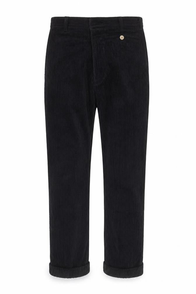 Wrangler Mens Black Corduroy Straight Jeans 30x32 Regular Fit Retro