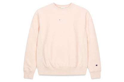Champion Men's Beige Crew Neck Pullover Sweatshirt Medium